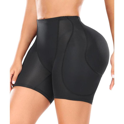 Women Hip Padded Shapewear Booty Lifter Butt Enhancer Removable 4 Thicker Pads Control Panty for Bigger Butt Compression Womenswear Breathable Fit Jeans Outfit Seamless Shorts Soft Summer(sizes:s,m,l,xl,2xl,3xl,4xl,5xl,6xl colors:beige,black)